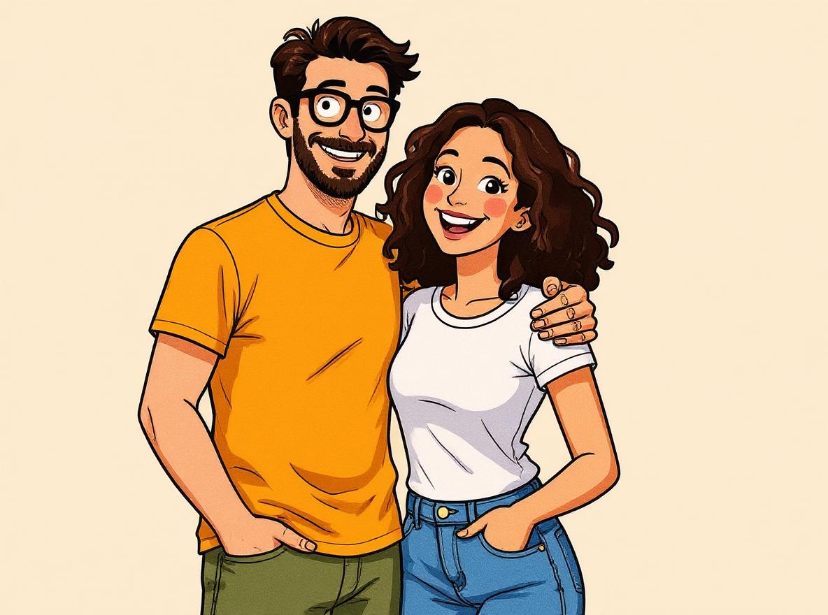Turn this into classic 90s cartoon style