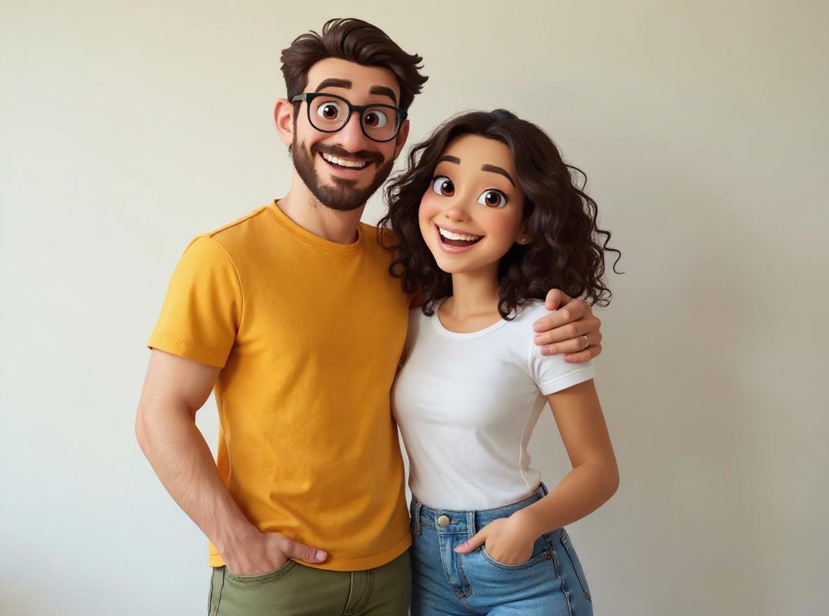 Turn this into classic disney pixar style