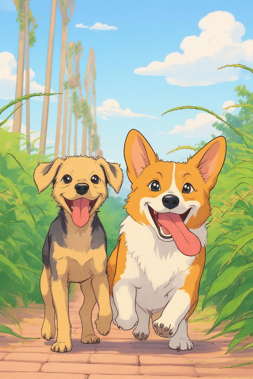 Turn this into classic anime style