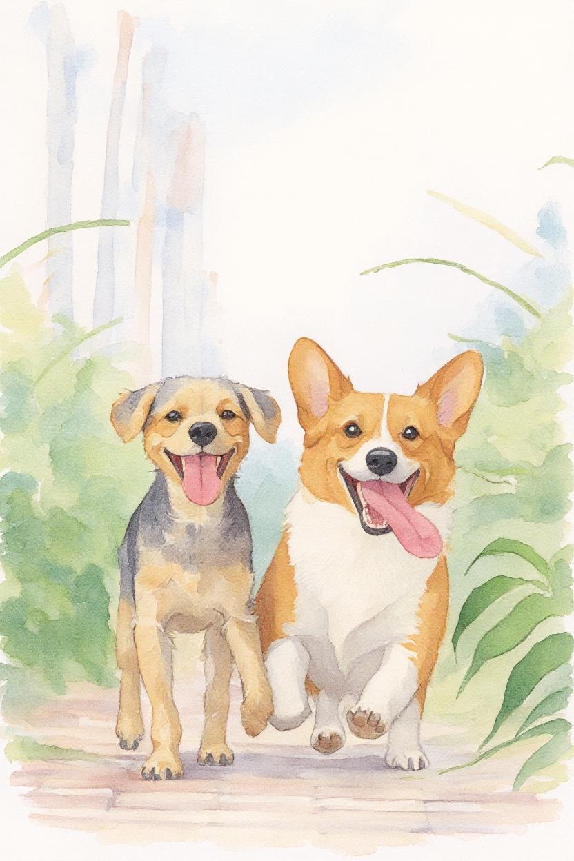 Turn this into classic watercolor painting