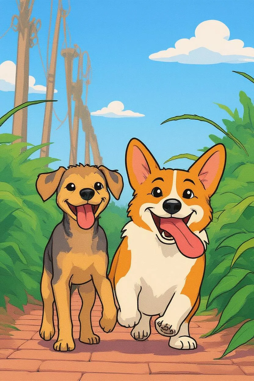 Turn this into classic 90s cartoon style